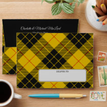 Clan Macleod of Lewis Tartan Envelope