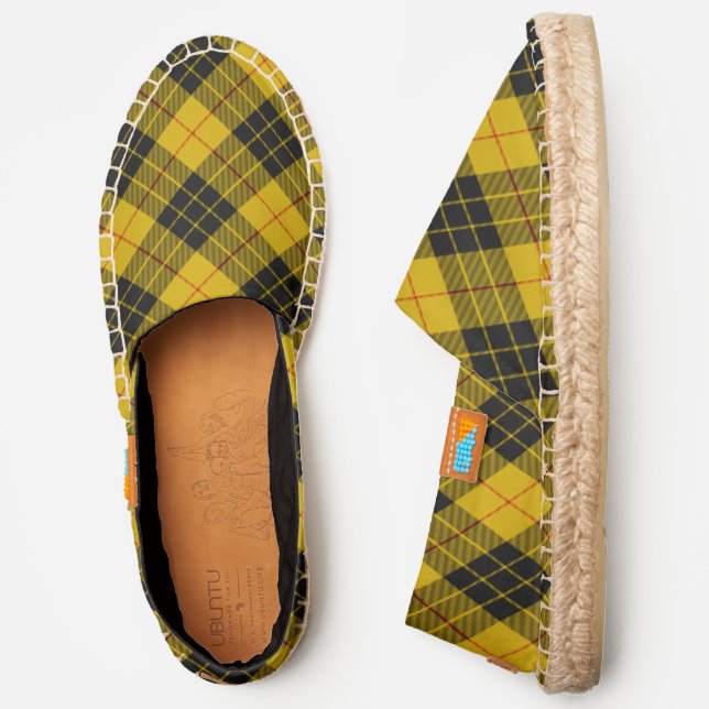 Clan Macleod of Lewis Tartan Espadrilles (Side)