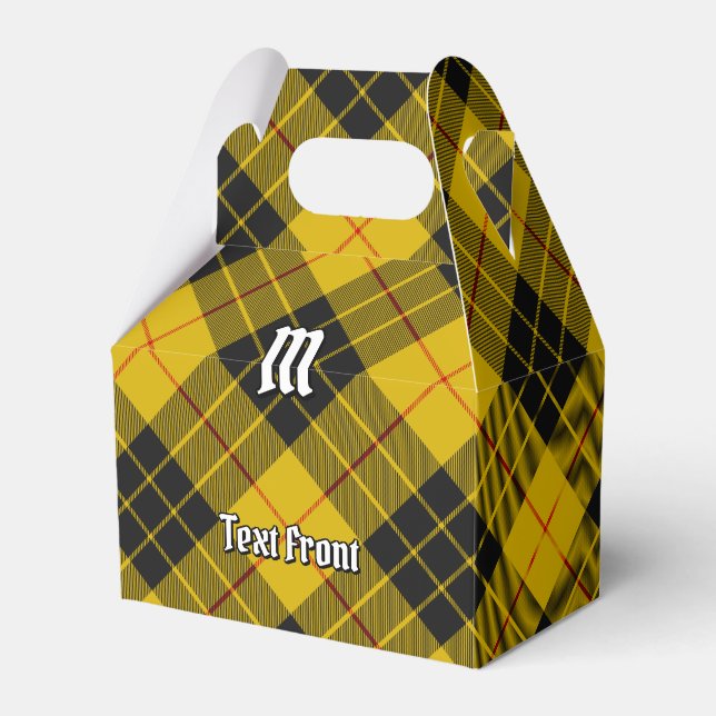 Clan Macleod of Lewis Tartan Favor Boxes (Front Side)
