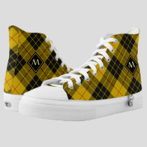 Clan Macleod of Lewis Tartan High-Top Sneakers