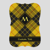 Clan Macleod of Lewis Tartan Invitation