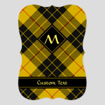 Clan Macleod of Lewis Tartan Invitation