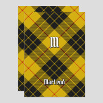 Clan Macleod of Lewis Tartan Invitation