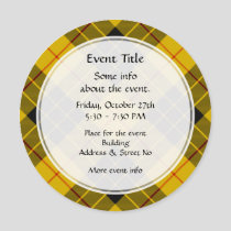 Clan Macleod of Lewis Tartan Invitation