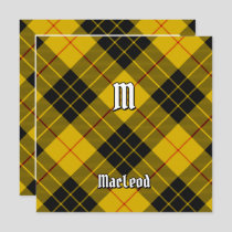 Clan Macleod of Lewis Tartan Invitation