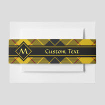 Clan Macleod of Lewis Tartan Invitation Belly Band