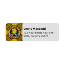 Clan Macleod of Lewis Tartan Label