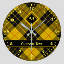 Clan Macleod of Lewis Tartan Large Clock