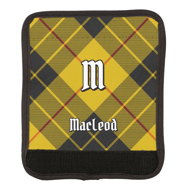 Clan Macleod of Lewis Tartan Luggage Handle Wrap (Front)