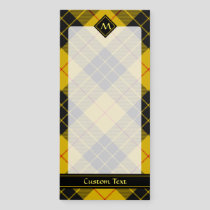 Clan Macleod of Lewis Tartan Magnetic Notepad