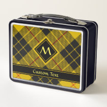 Clan Macleod of Lewis Tartan Metal Lunch Box