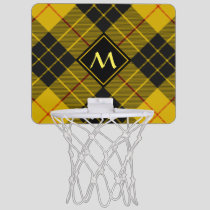 Clan Macleod of Lewis Tartan Mini Basketball Hoop