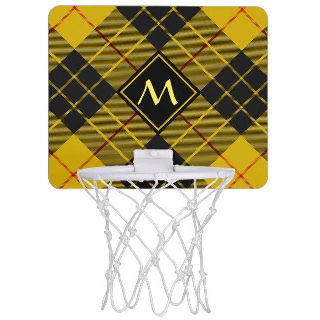Clan Macleod of Lewis Tartan Mini Basketball Hoop (Front)