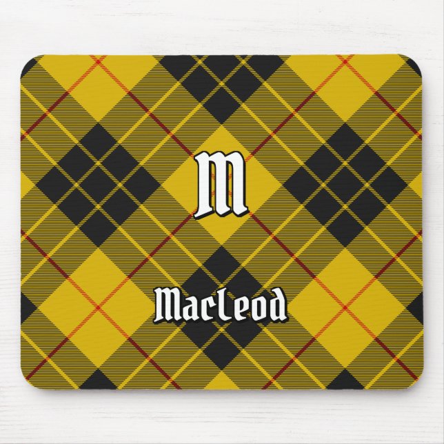Clan Macleod of Lewis Tartan Mouse Pad (Front)