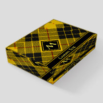 Clan Macleod of Lewis Tartan Paperweight