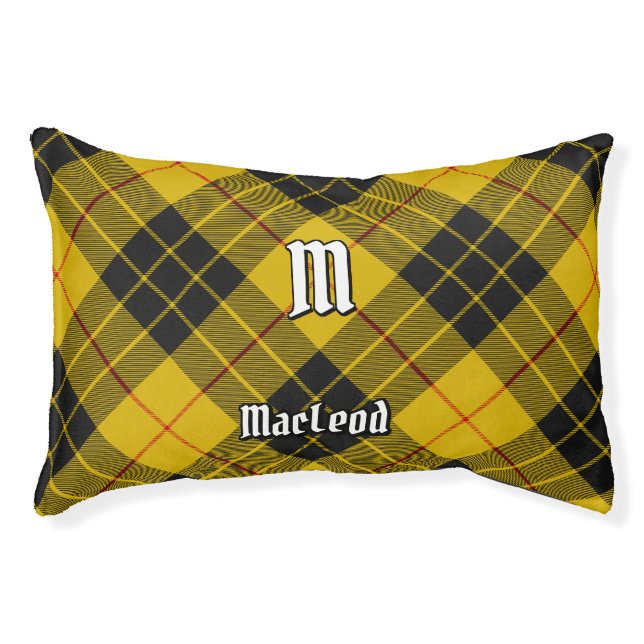 Clan Macleod of Lewis Tartan Pet Bed (Front)