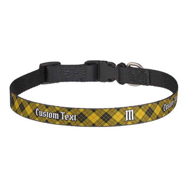 Clan Macleod of Lewis Tartan Pet Collar (Front)