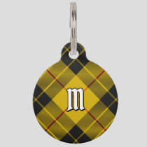 Clan Macleod of Lewis Tartan Pet ID Tag