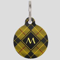 Clan Macleod of Lewis Tartan Pet ID Tag