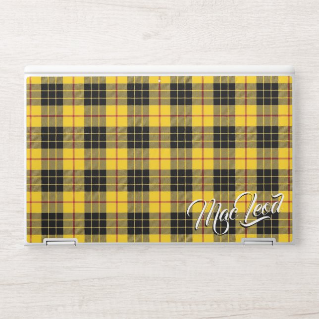 Clan MacLeod of Lewis Tartan Plaid HP Laptop Skin (Front)