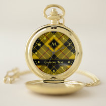 Clan Macleod of Lewis Tartan Pocket Watch