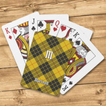 Clan Macleod of Lewis Tartan Poker Cards