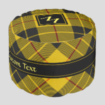Clan Macleod of Lewis Tartan Pouf