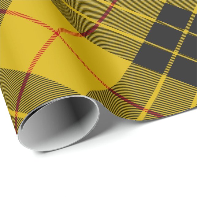 Clan Macleod of Lewis Tartan Rotated Wrapping Pape Wrapping Paper (Roll Corner)
