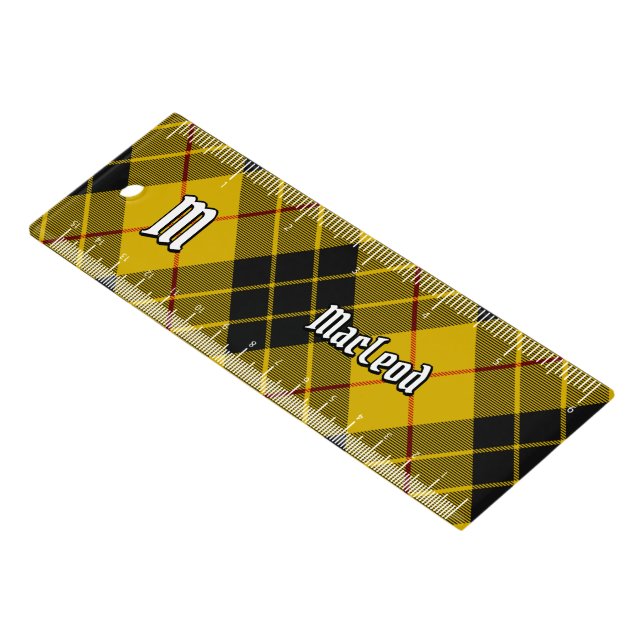 Clan Macleod of Lewis Tartan Ruler (Angled)