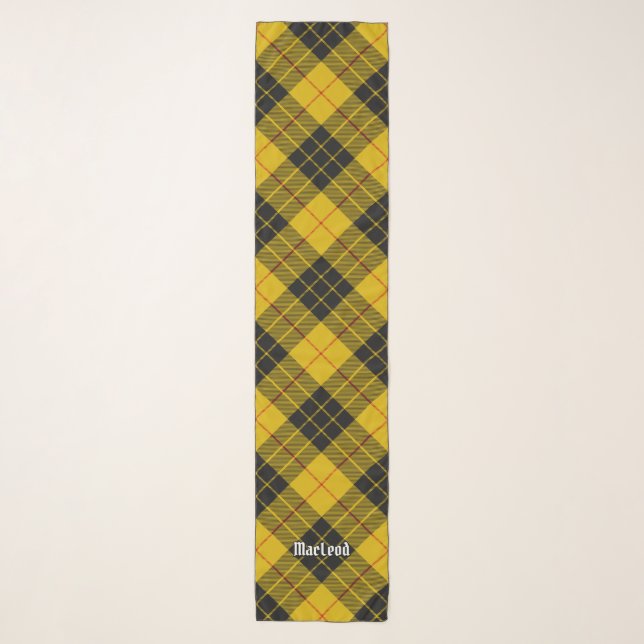 Clan Macleod of Lewis Tartan Scarf (Front)