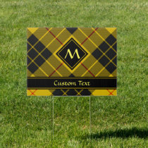 Clan Macleod of Lewis Tartan Sign