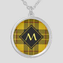 Clan Macleod of Lewis Tartan Silver Plated Necklace
