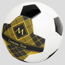 Clan Macleod of Lewis Tartan Soccer Ball