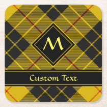 Clan Macleod of Lewis Tartan Square Paper Coaster