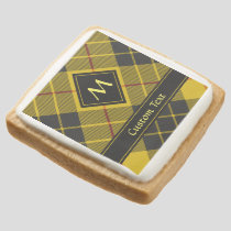 Clan Macleod of Lewis Tartan Square Shortbread Cookie