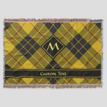 Clan Macleod of Lewis Tartan Throw Blanket