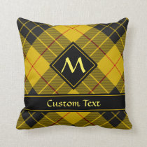 Clan Macleod of Lewis Tartan Throw Pillow