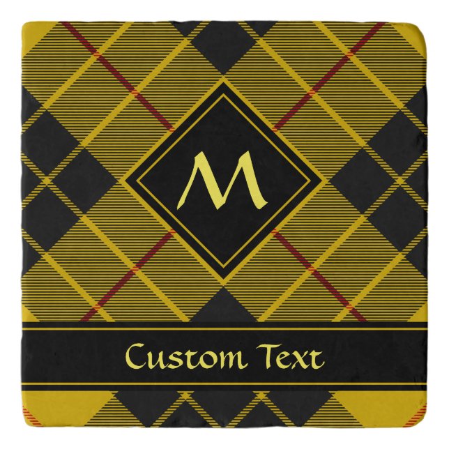 Clan Macleod of Lewis Tartan Trivet (Front)