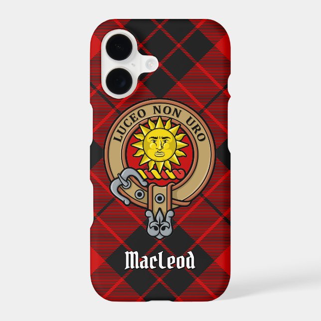 Clan MacLeod of Raasay Crest Case-Mate iPhone Case (Back)