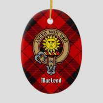 Clan MacLeod of Raasay Crest Ceramic Ornament