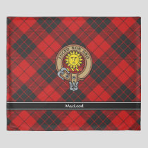 Clan MacLeod of Raasay Crest Duvet Cover