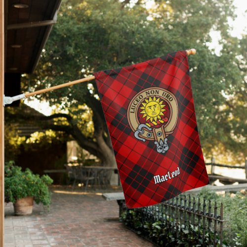 Clan MacLeod of Raasay Crest House Flag