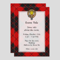 Clan MacLeod of Raasay Crest Invitation