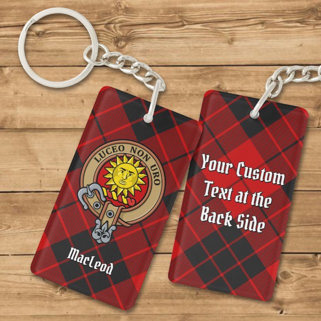 Clan MacLeod of Raasay Crest Keychain (Creator Uploaded)
