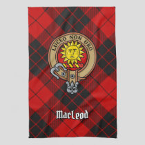 Clan MacLeod of Raasay Crest Kitchen Towel