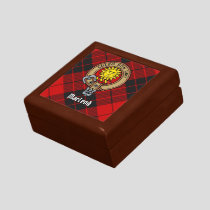 Clan MacLeod of Raasay Crest over Tartan Gift Box