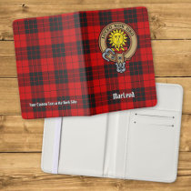 Clan MacLeod of Raasay Crest over Tartan Passport Holder