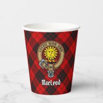 Clan MacLeod of Raasay Crest Paper Cups