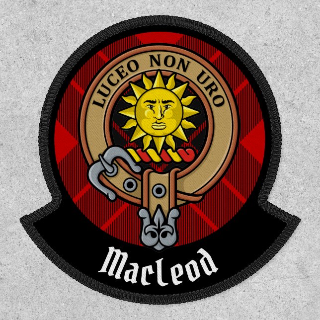 Clan MacLeod of Raasay Crest Patch (Front)