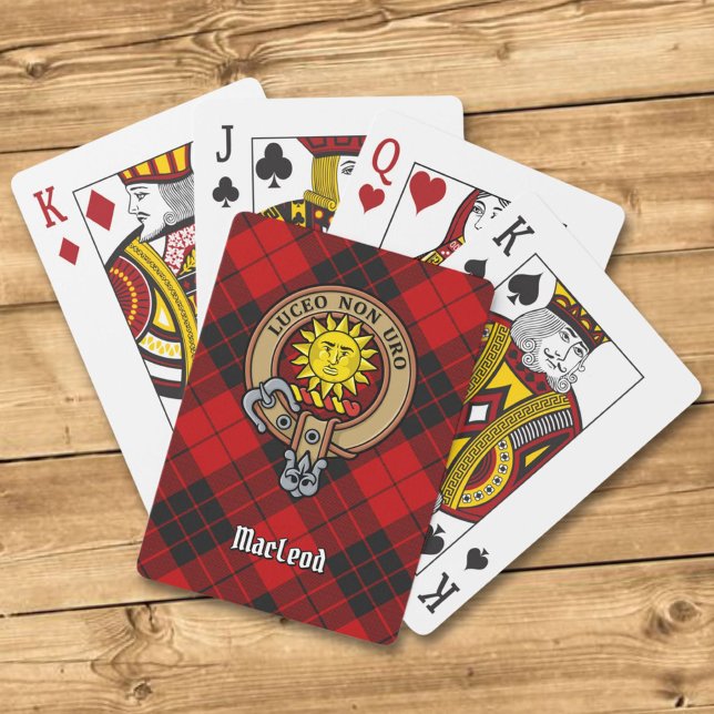 Clan MacLeod of Raasay Crest Poker Cards (Creator Uploaded)